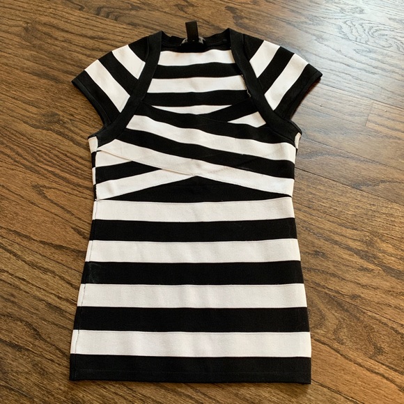 White House Black Market Tops - WHITE HOUSE BLACK MARKET bandage top